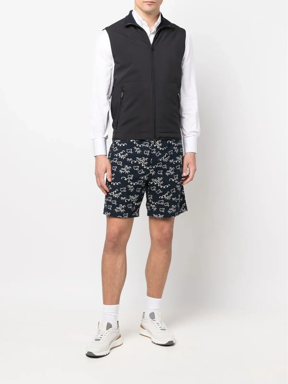 Brioni ジップ付きジレジャケット - 画像2