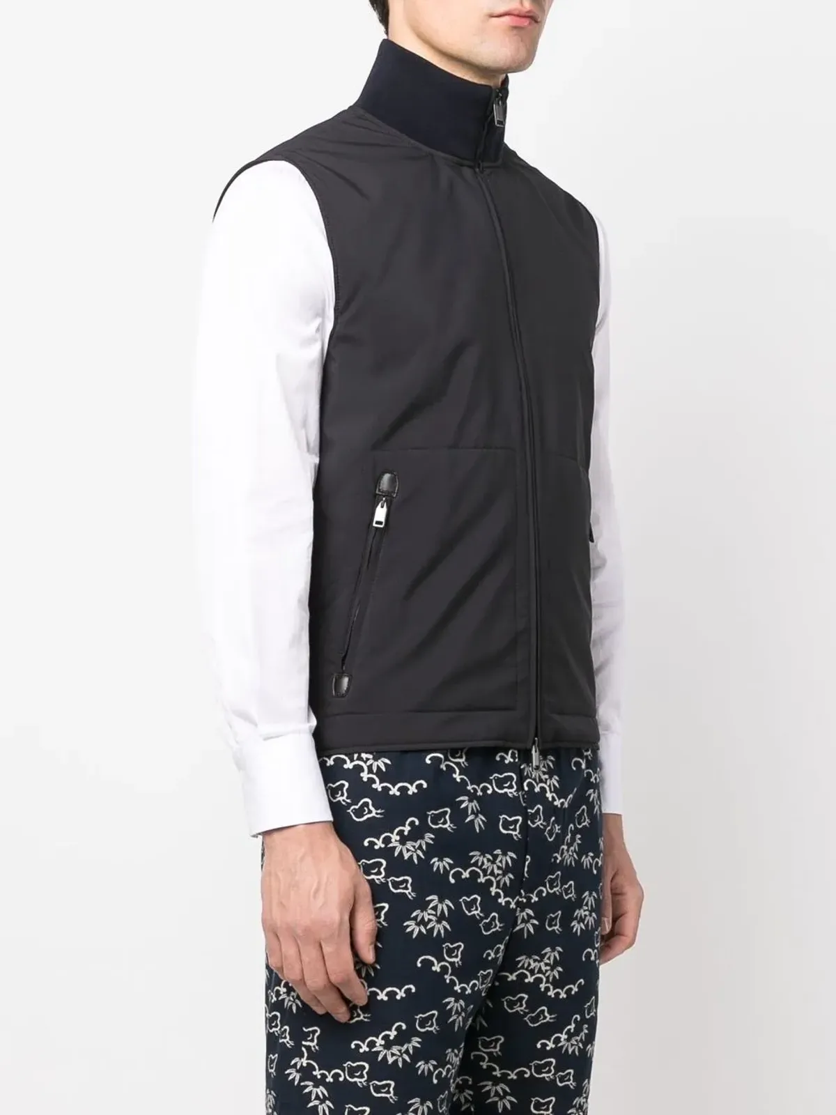 Brioni ジップ付きジレジャケット - 画像3