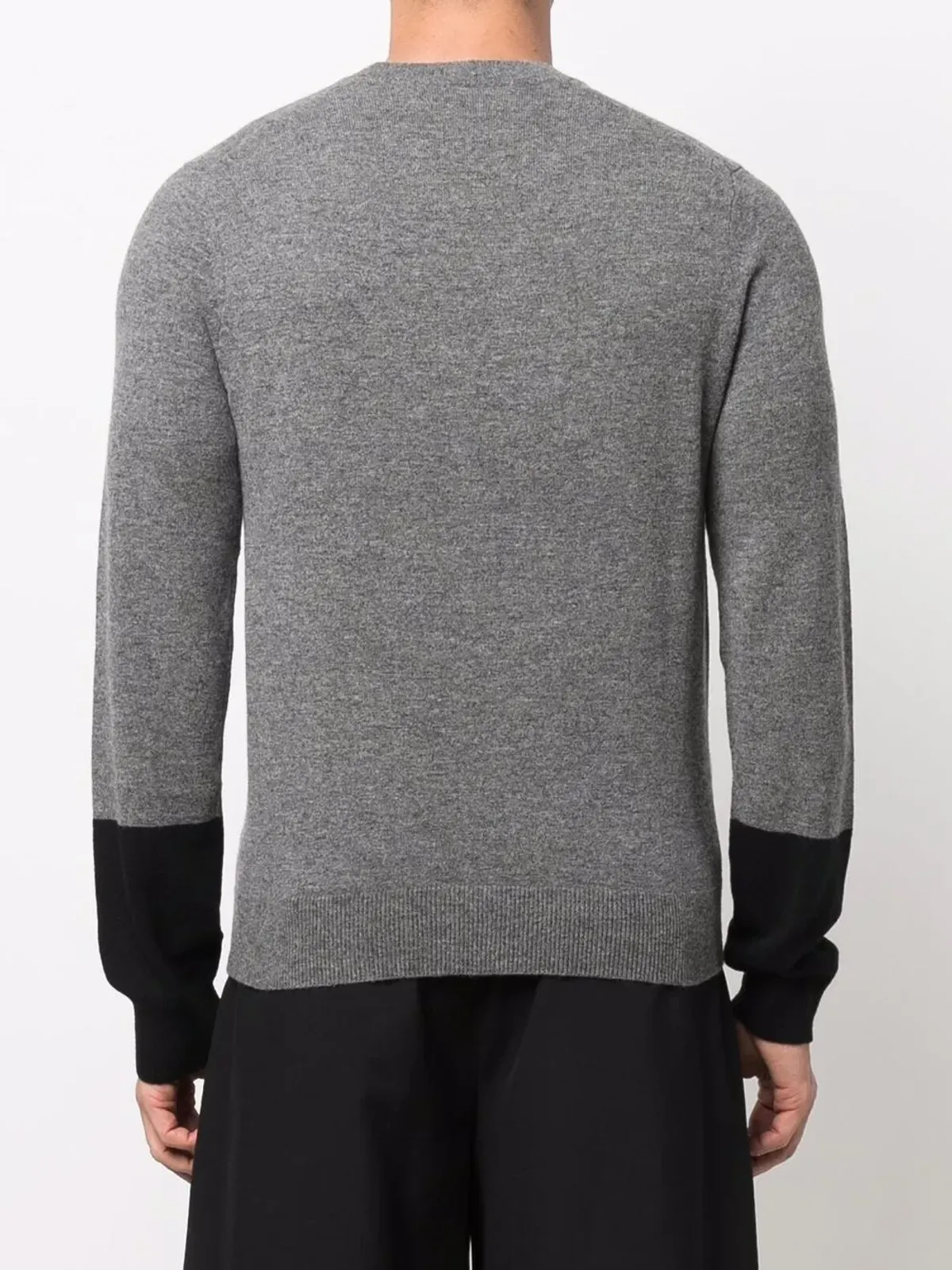 Comme Des Garçons Shirt ツートーン ウール ジャンパー - 画像4