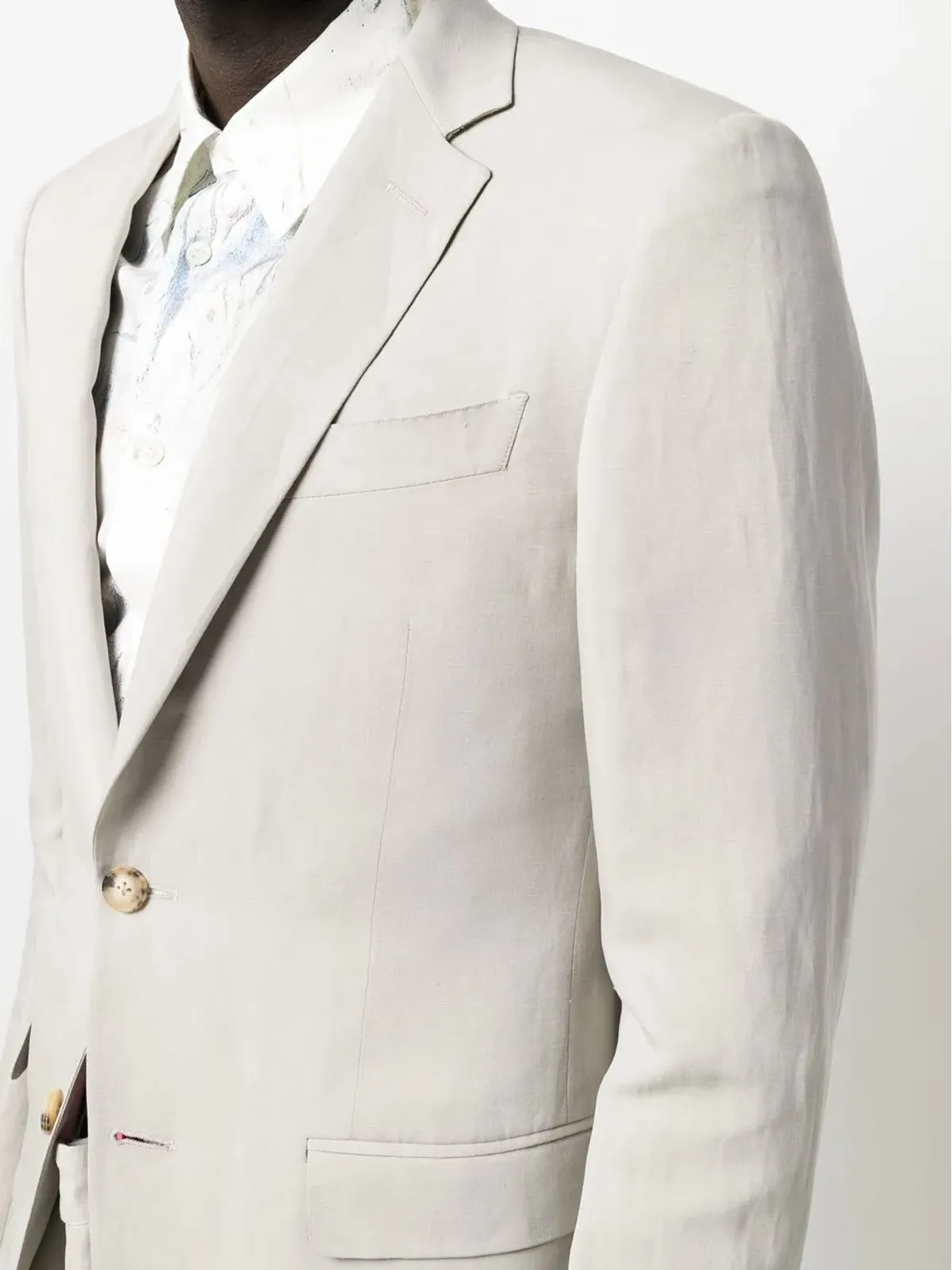 Canali シングルブレスト2ピーススーツ - 画像5