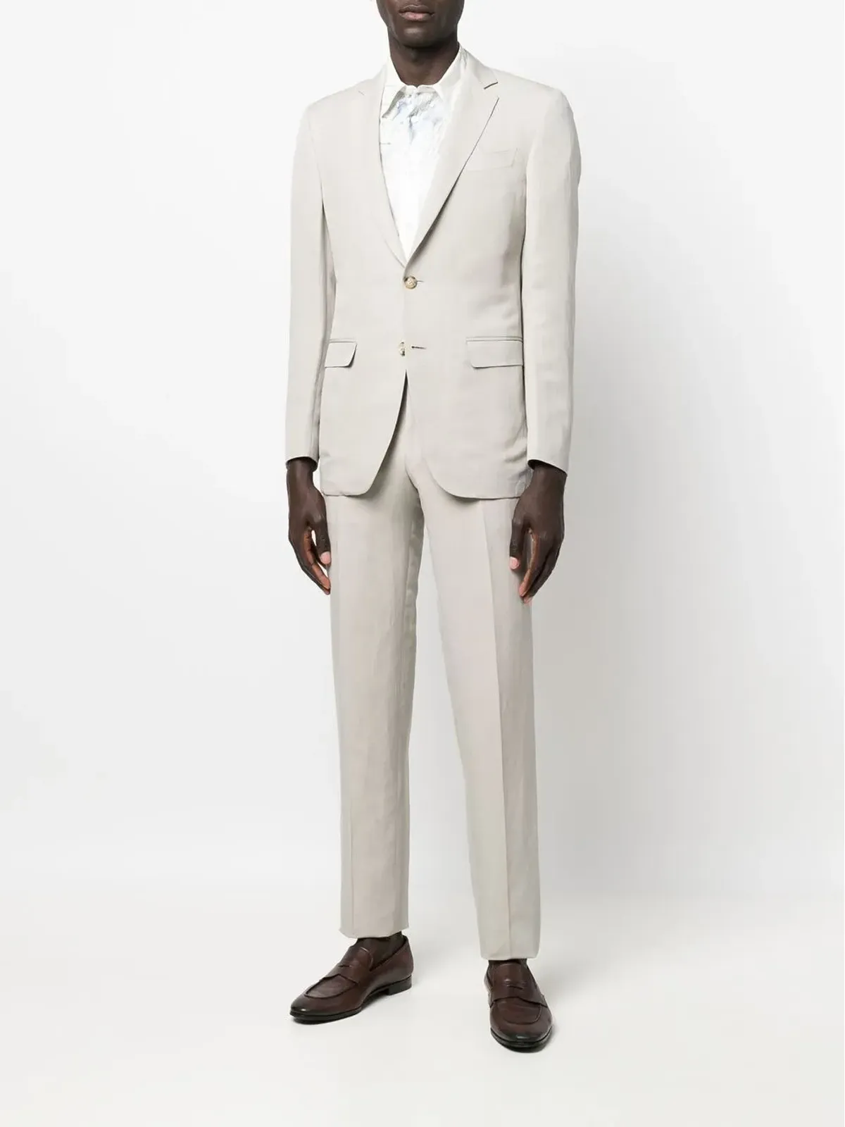 Canali シングルブレスト2ピーススーツ - 画像2