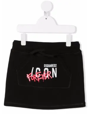 DSQUARED2 KIDS ロゴプリントスカート - サムネイル1