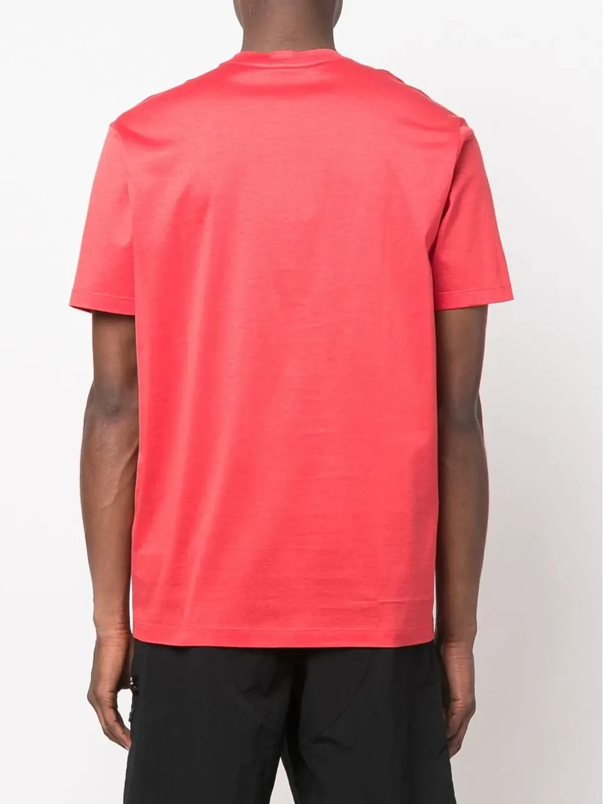Paul & Shark ロゴプリント オーガニックコットンTシャツ - レッド - 画像4