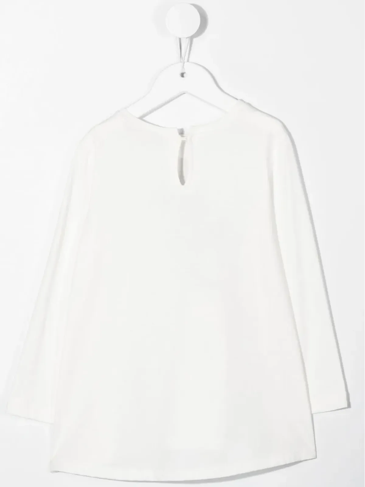 Monnalisa Lovely Minnie Mouse long-sleeve T-shirt - White - 画像2