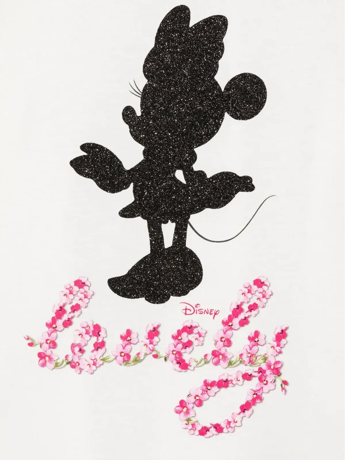 Monnalisa Lovely Minnie Mouse long-sleeve T-shirt - White - 画像3