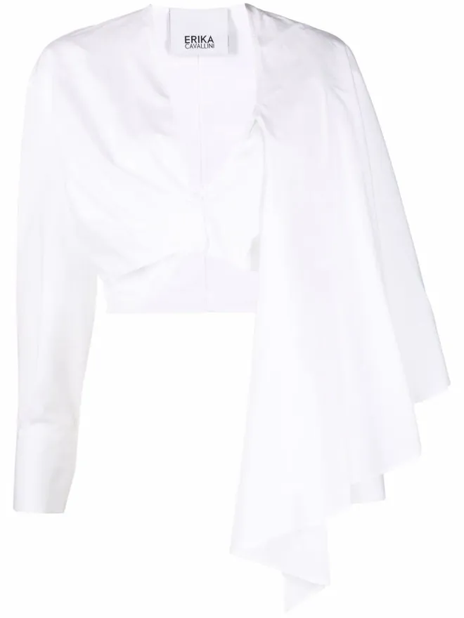 Erika Cavallini Erika Cavallini ルシュド クロップトップの商品画像