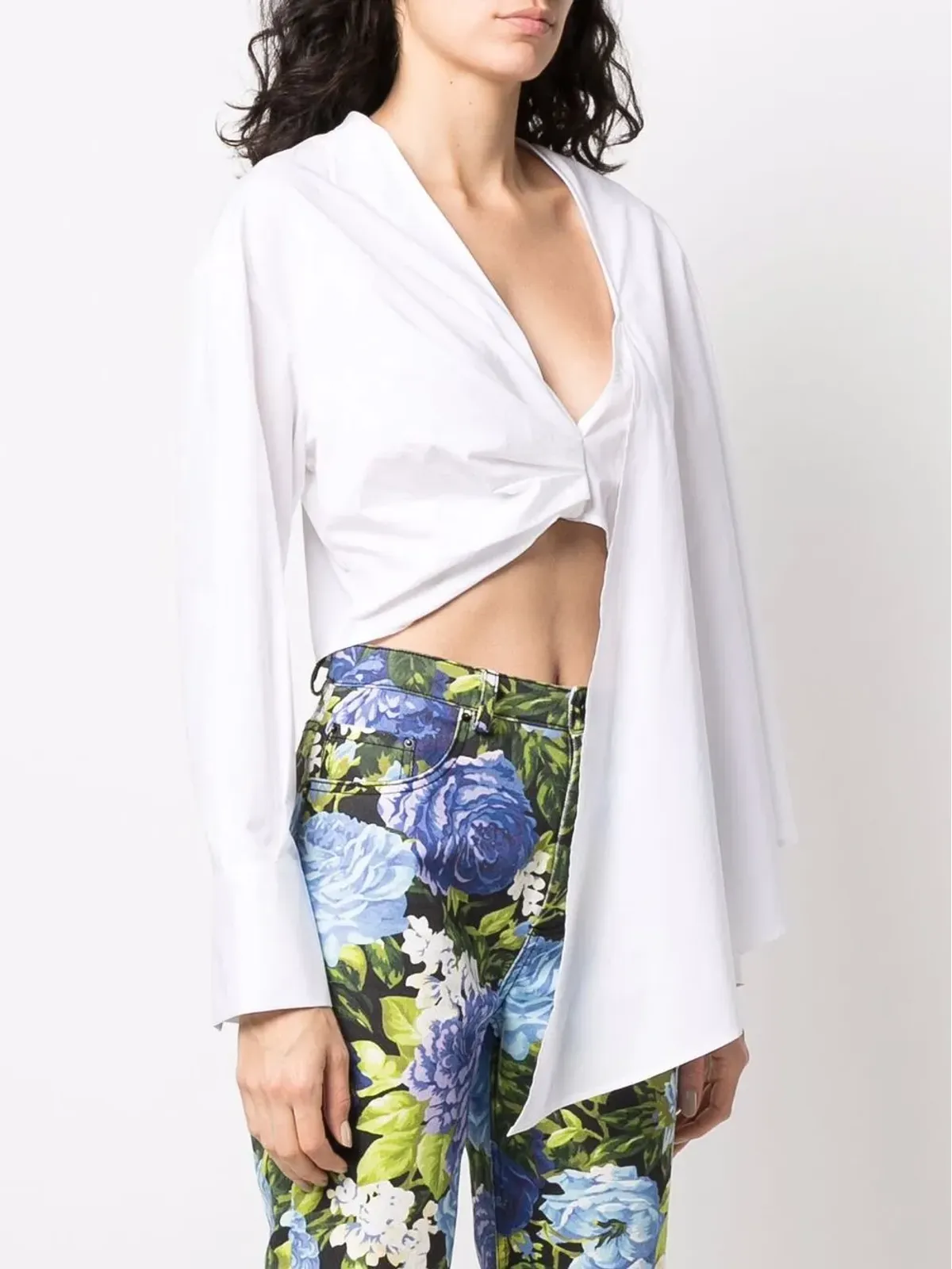 Erika Cavallini ルシュド クロップトップ - 画像3