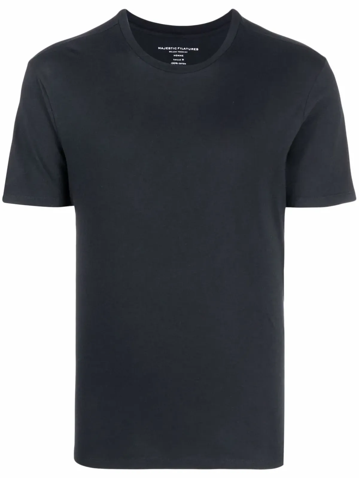 Majestic Filatures 短袖コットンTシャツ - ブルー - 画像1