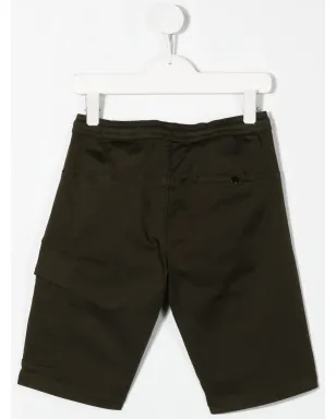 C.P. Company Kids ロゴパッチカーゴショーツ - サムネイル2