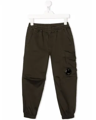 C.P. Company Kids ロゴパッチカーゴパンツ - サムネイル1