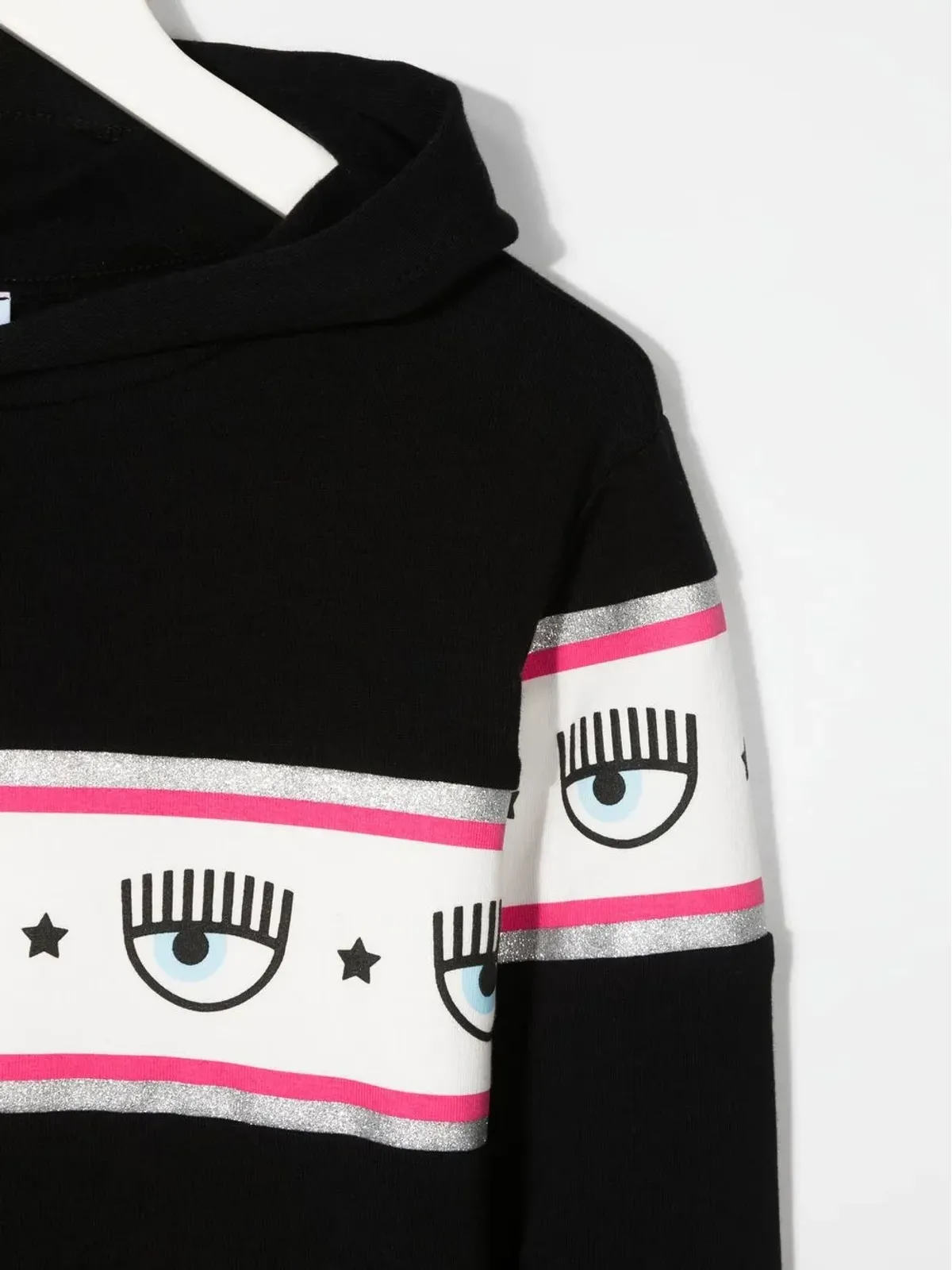 Chiara Ferragni Kids ロゴプリント フーディードレス - 画像3