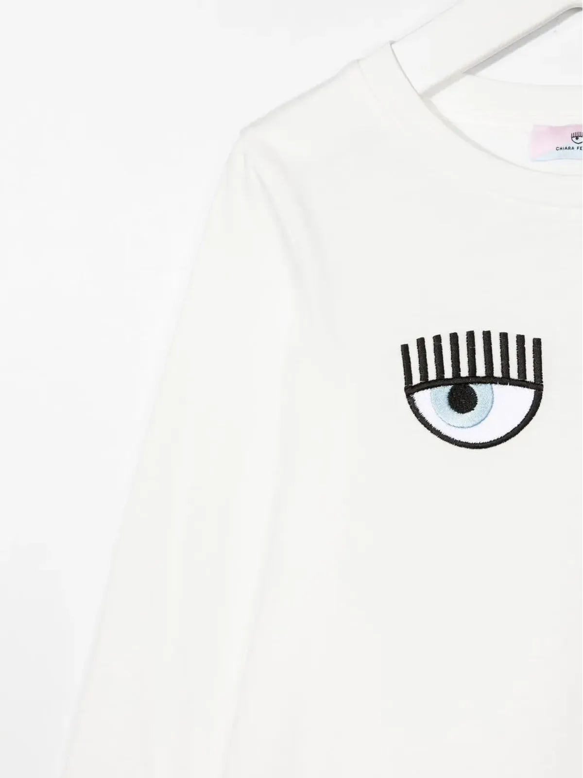 Chiara Ferragni Kids EyelikeプリントTシャツ - 画像3