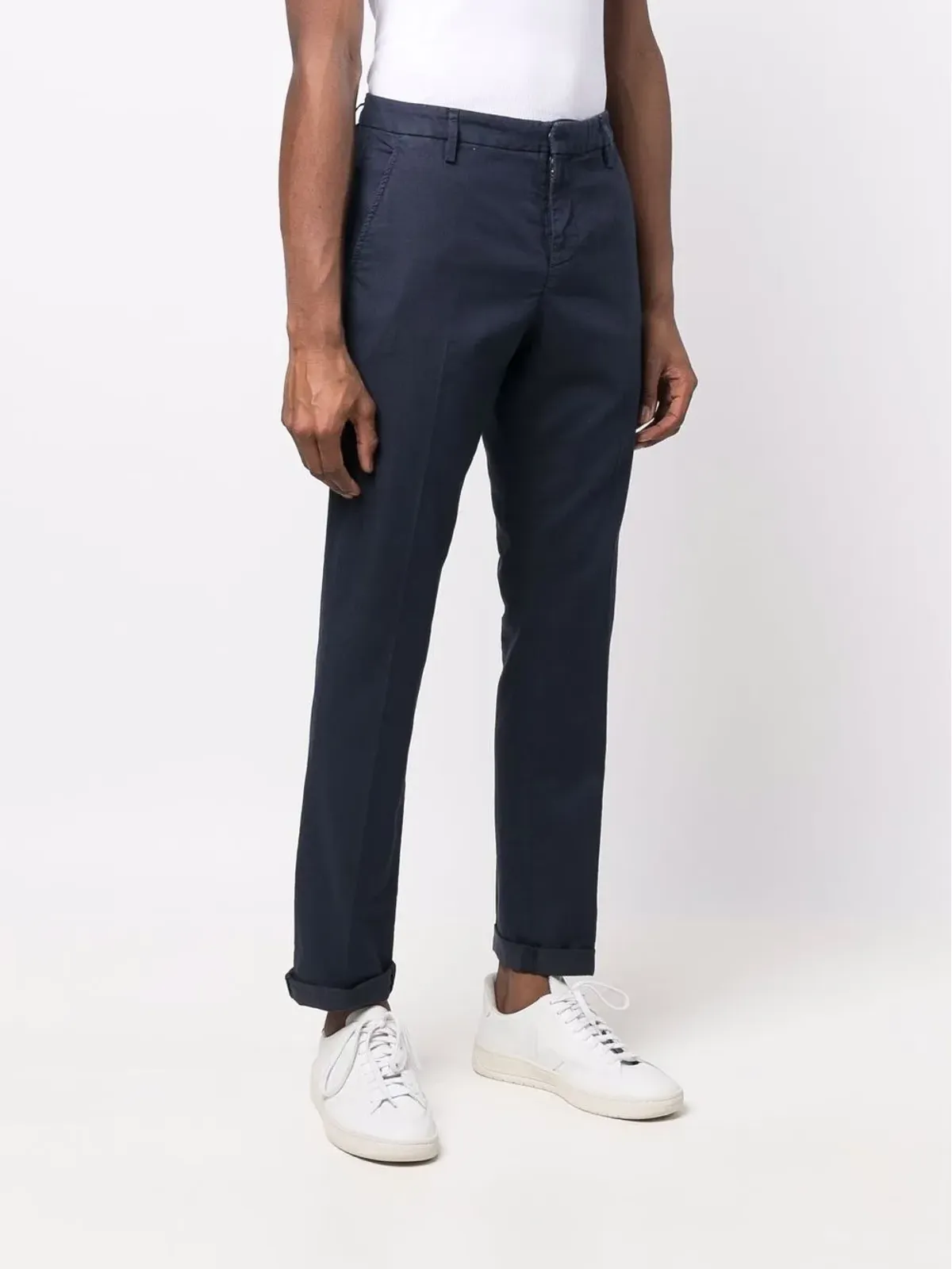 DONDUP ミッドライズ・スリムカット チノパンツ - 画像3