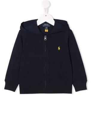 POLO RALPH LAUREN KIDS ロゴプリントジップフーディ - サムネイル1