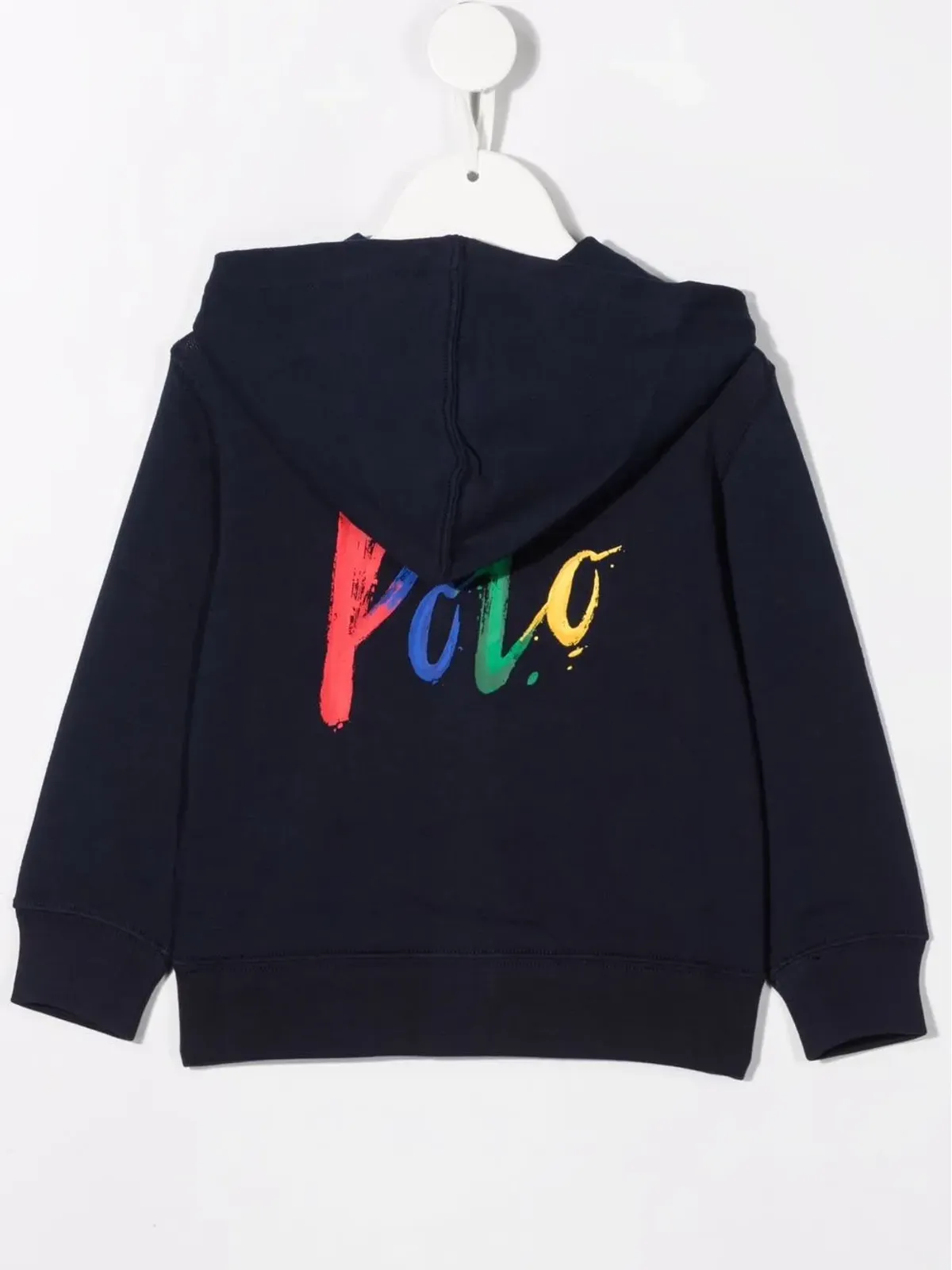 POLO RALPH LAUREN KIDS ロゴプリントジップフーディ - 画像2