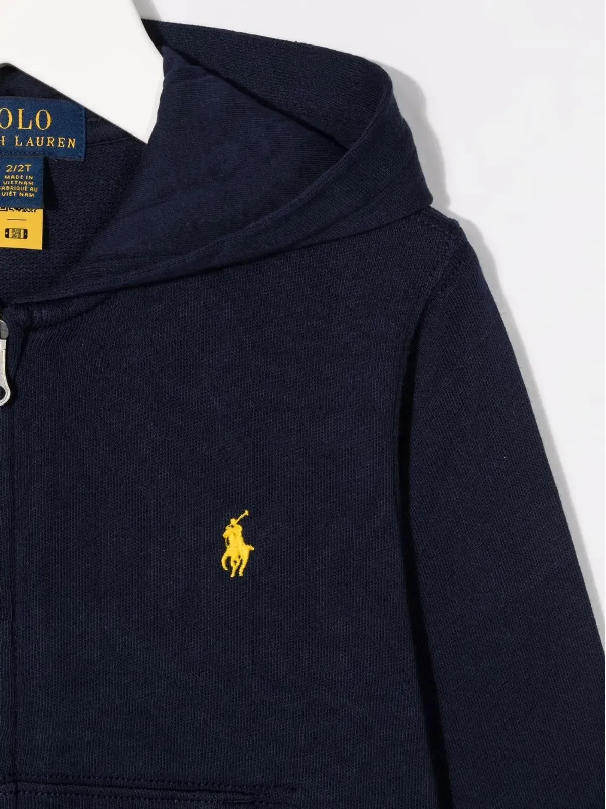 POLO RALPH LAUREN KIDS ロゴプリントジップフーディ - 画像3
