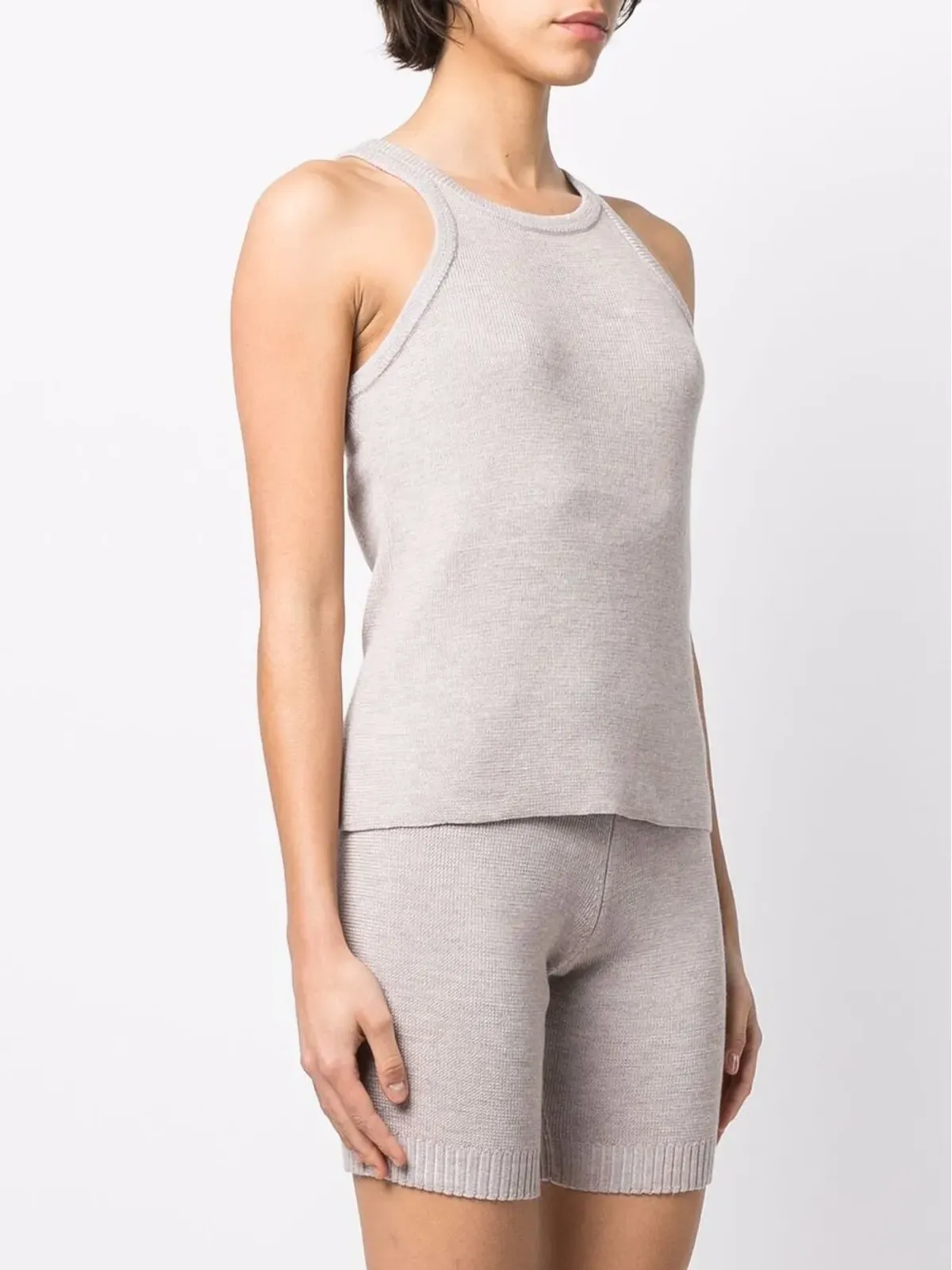 Magda Butrym スリムフィット ニット タンクトップ - 画像3