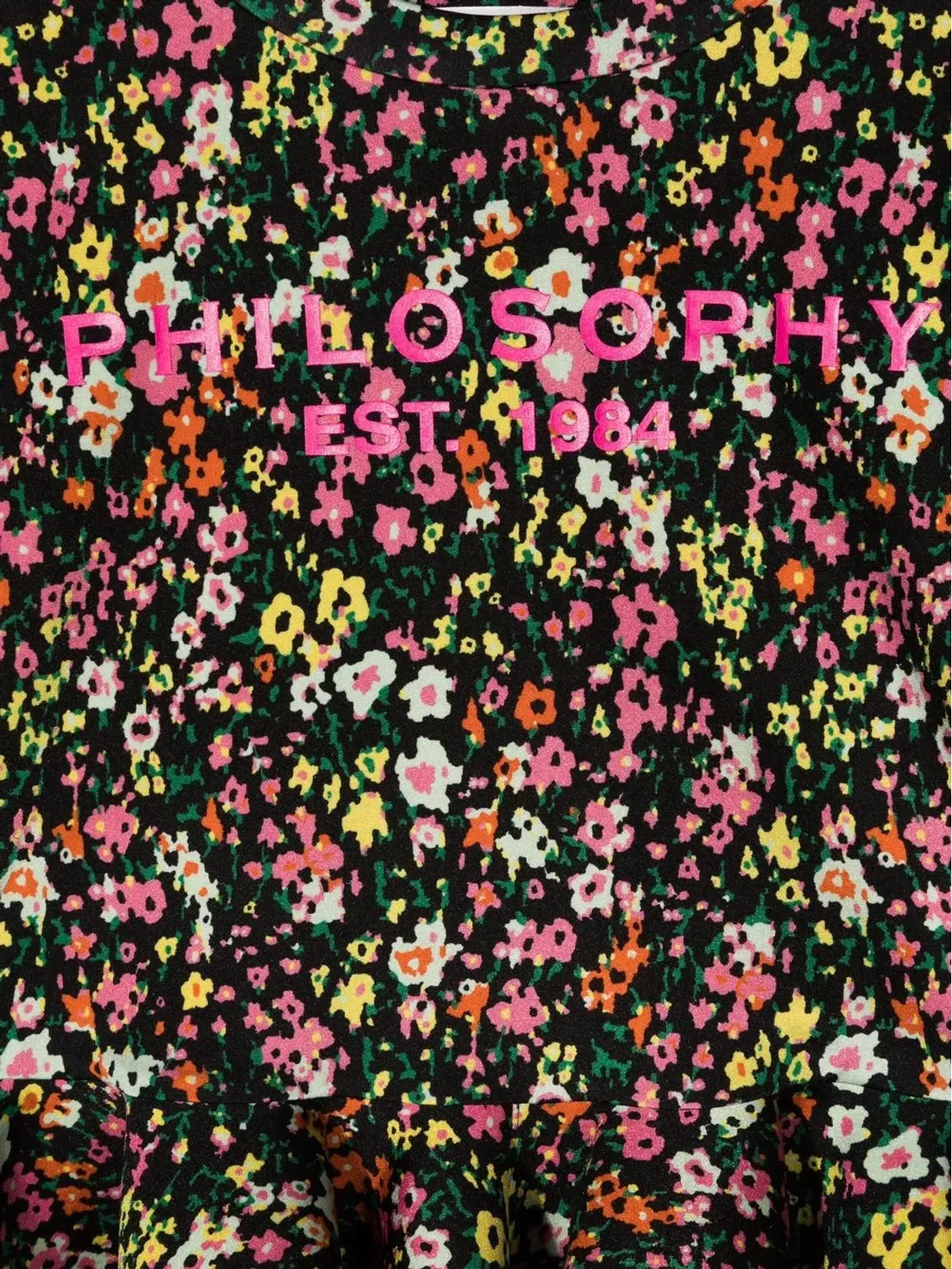 Philosophy Di Lorenzo Serafini Kids 小花柄プリントTシャツ - 画像3