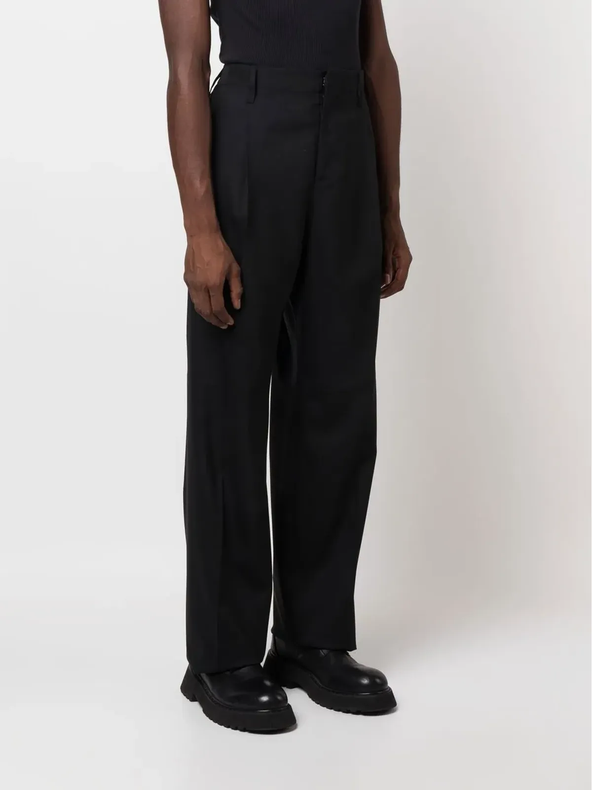 Versace ストレートレッグ ツイルパンツ - 画像3