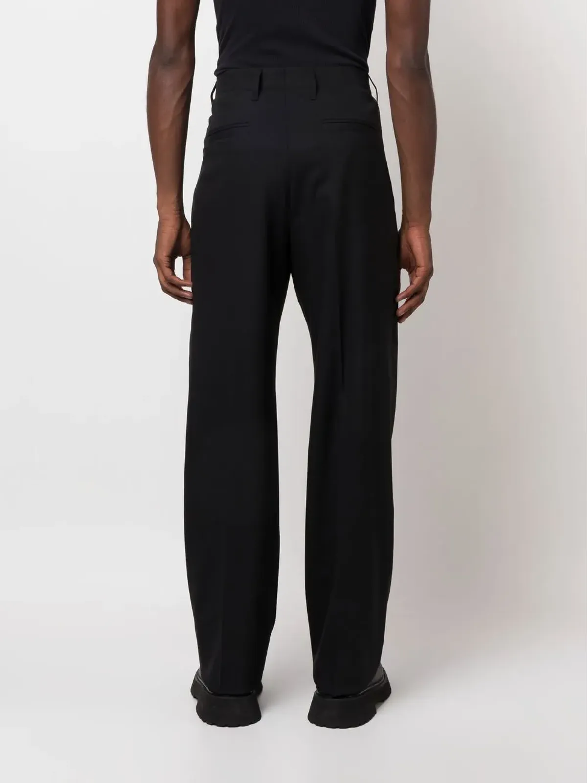 Versace ストレートレッグ ツイルパンツ - 画像4