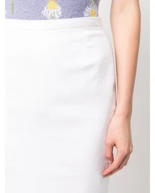 Dolce & Gabbana Pre-Owned 2000s 膝丈ペンシルスカート - White - サムネイル5