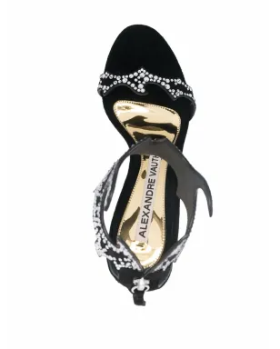 Alexandre Vauthier ベティ エンベリッシュド サンダル - サムネイル4