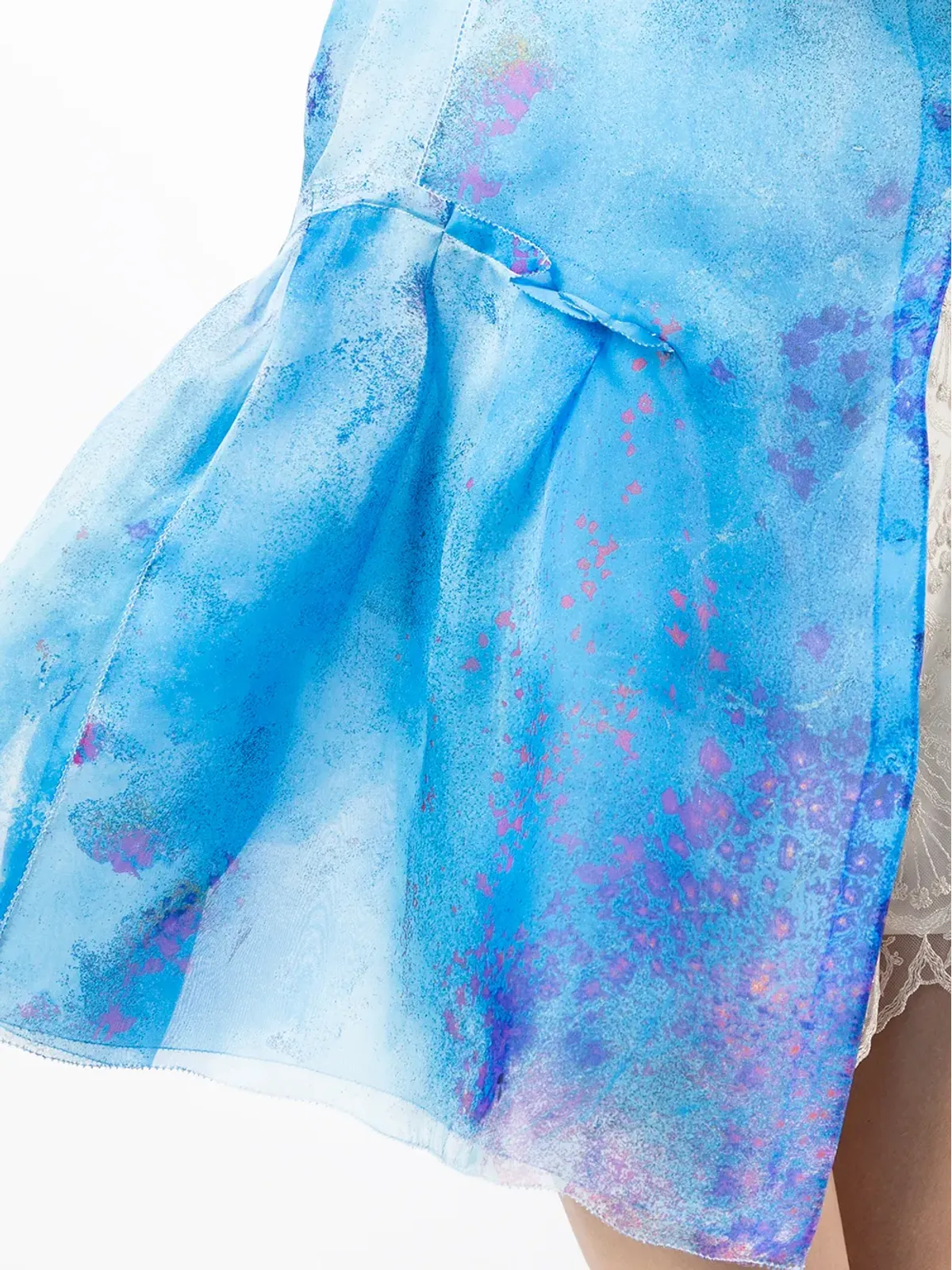 SHIATZY CHEN 花柄シルク パフスリーブジャケット - 画像5