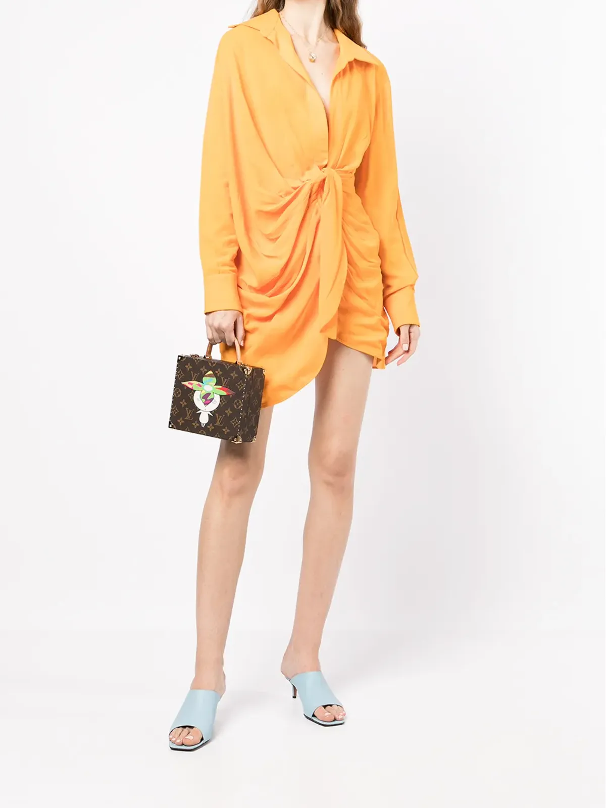 Louis Vuitton Pre-Owned x Takashi Murakami 2003 ジュエリーケースバッグ - 画像2