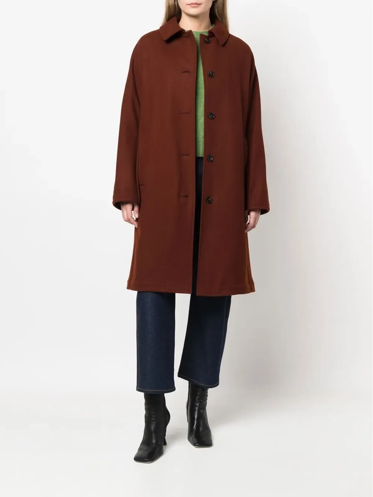 Mackintosh フェアライ ウールコート - 画像2
