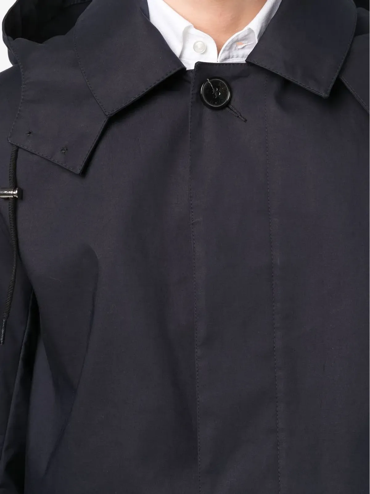 Mackintosh CAMBRIDGE HOOD コットンコート ブルー - 画像5