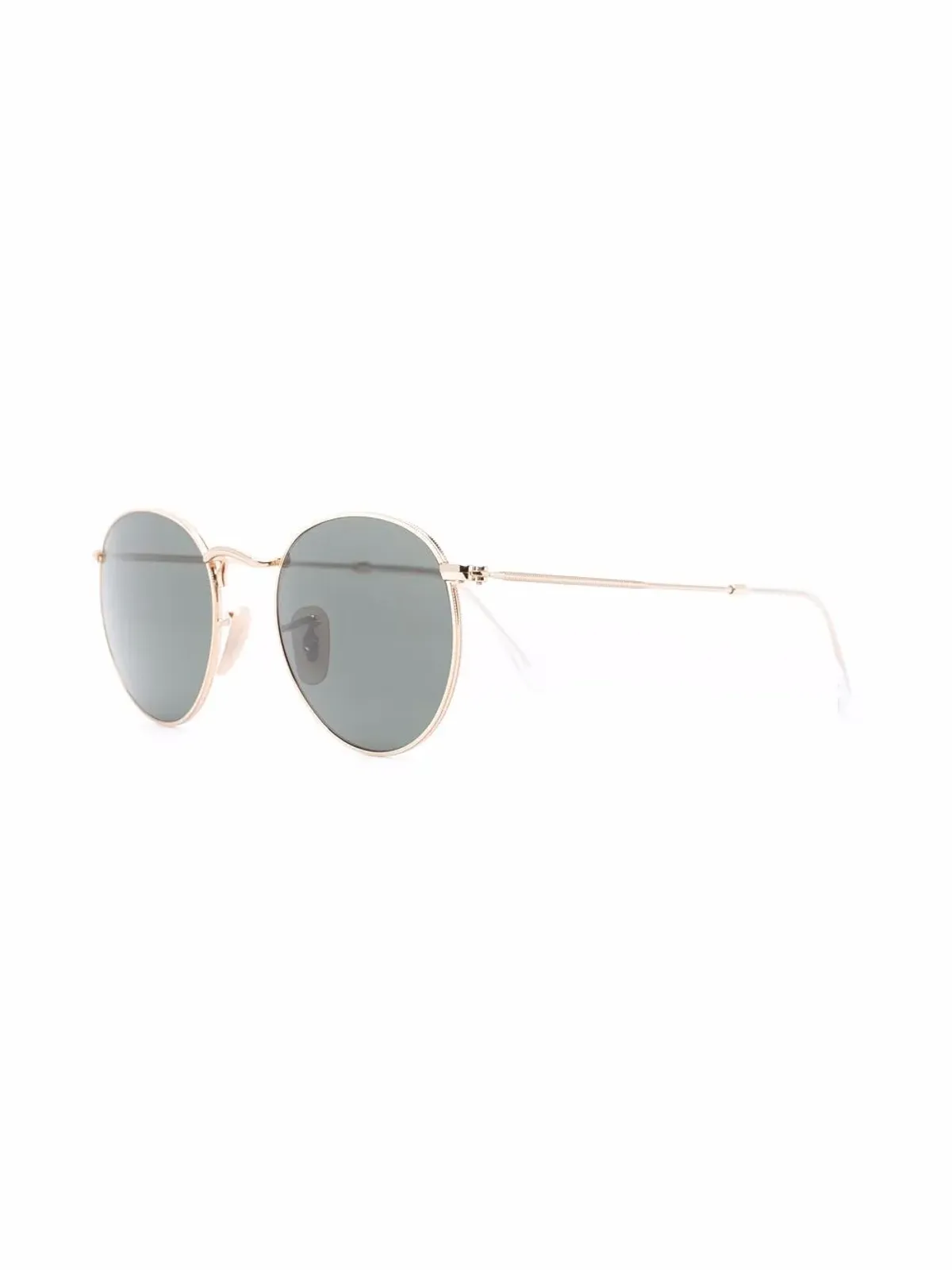 Ray-Ban ラウンドフレーム メタル サングラス - 画像2