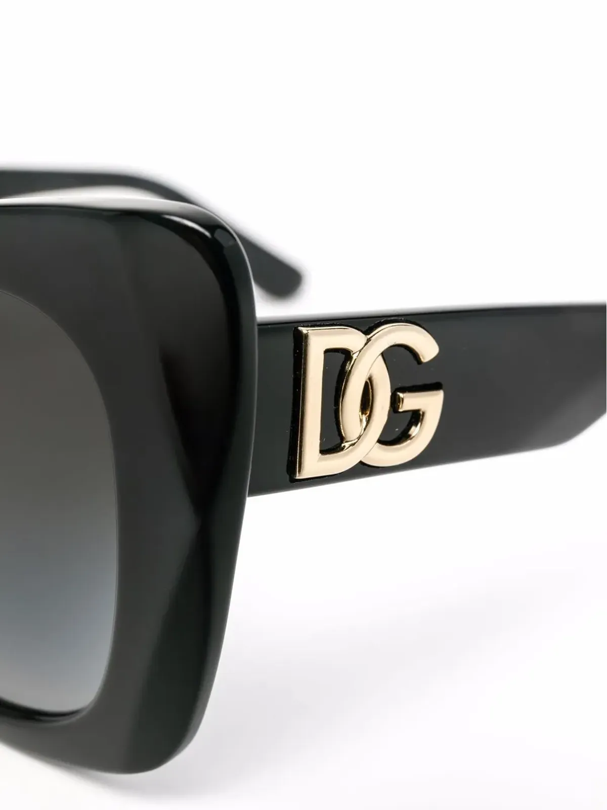 Dolce & Gabbana Eyewear キャットアイフレーム サングラス - ブラック - 画像3