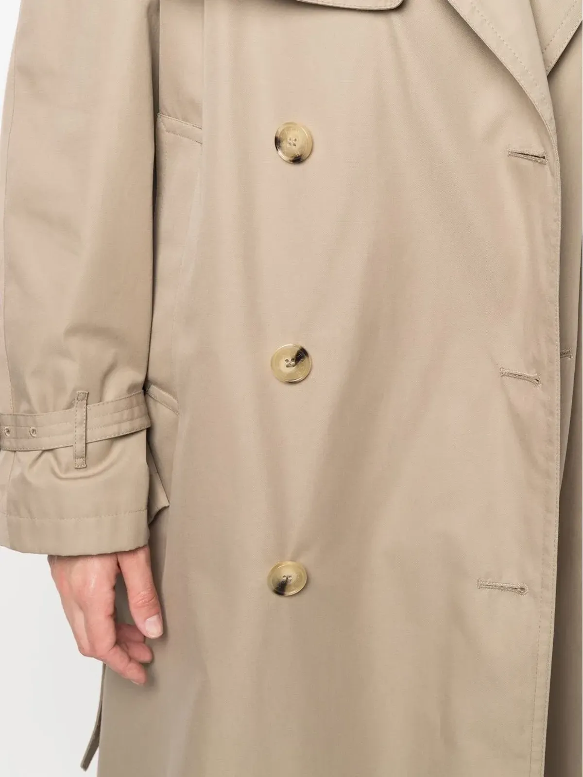 Mackintosh JAMIE gabardine-weave trench coat - 画像5