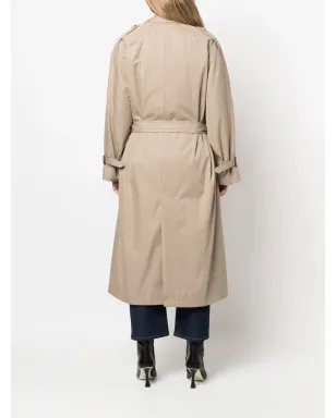Mackintosh JAMIE gabardine-weave trench coat - サムネイル4