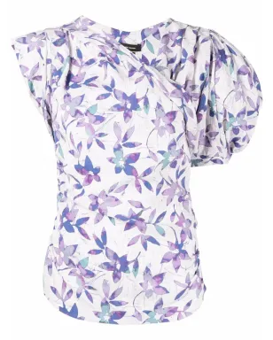 ISABEL MARANT Madinea 花柄プリント ブラウス - サムネイル1