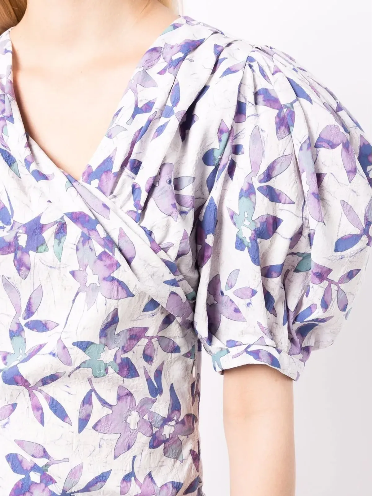 ISABEL MARANT Madinea 花柄プリント ブラウス - 画像5