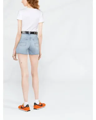 7 For All Mankind 生切りっぱなしヘムショーツ - サムネイル4