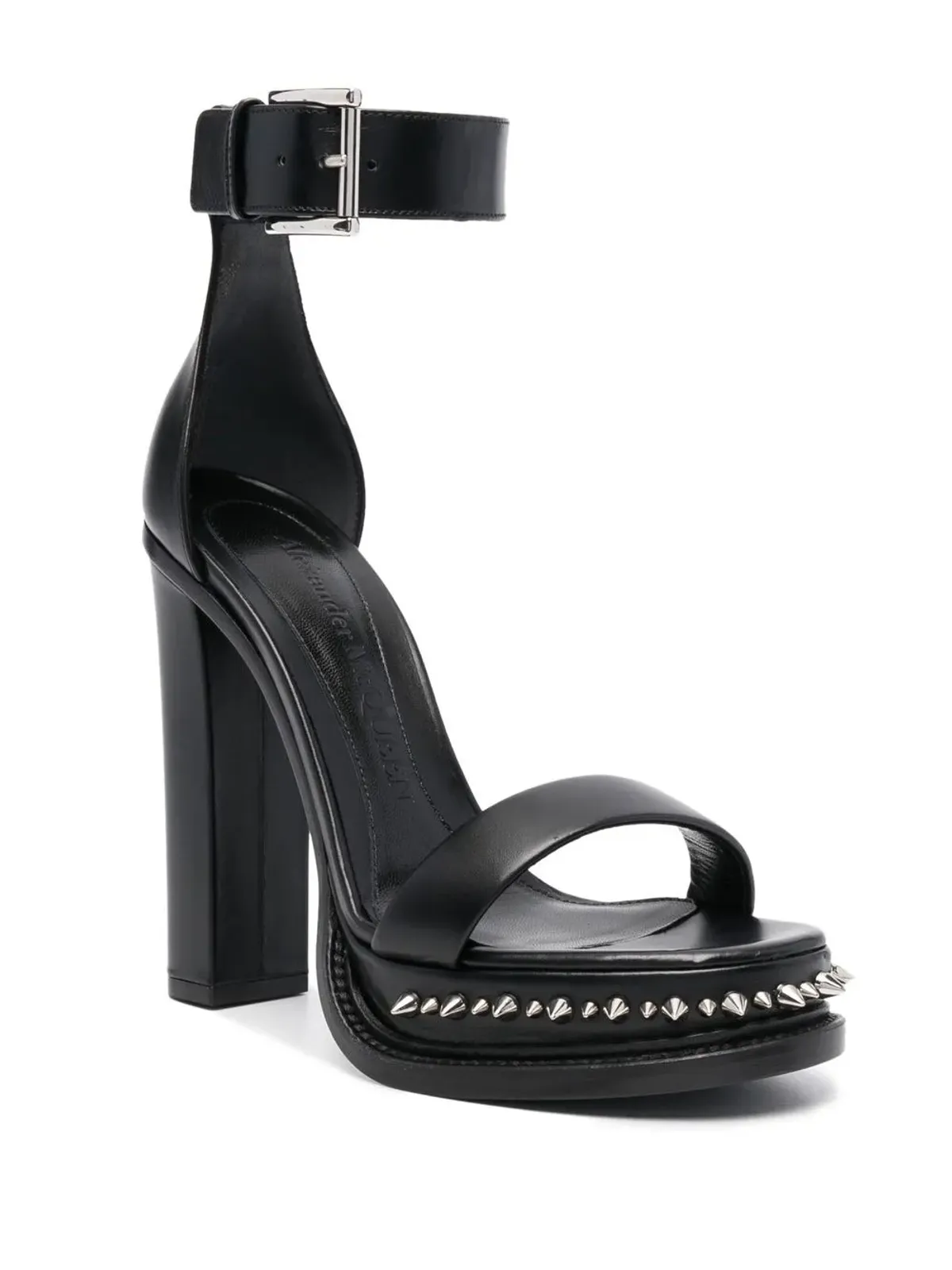 Alexander McQueen スパイクソール ハイヒールサンダル - 画像2