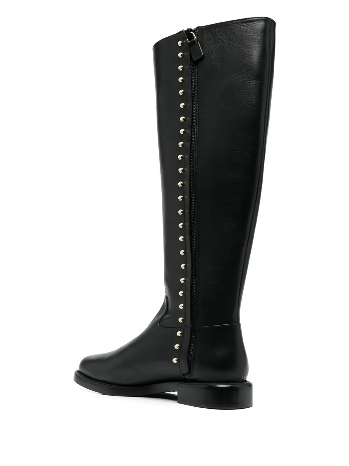 Stuart Weitzman パール装飾ディテール ブーツ - ブラック - 画像3