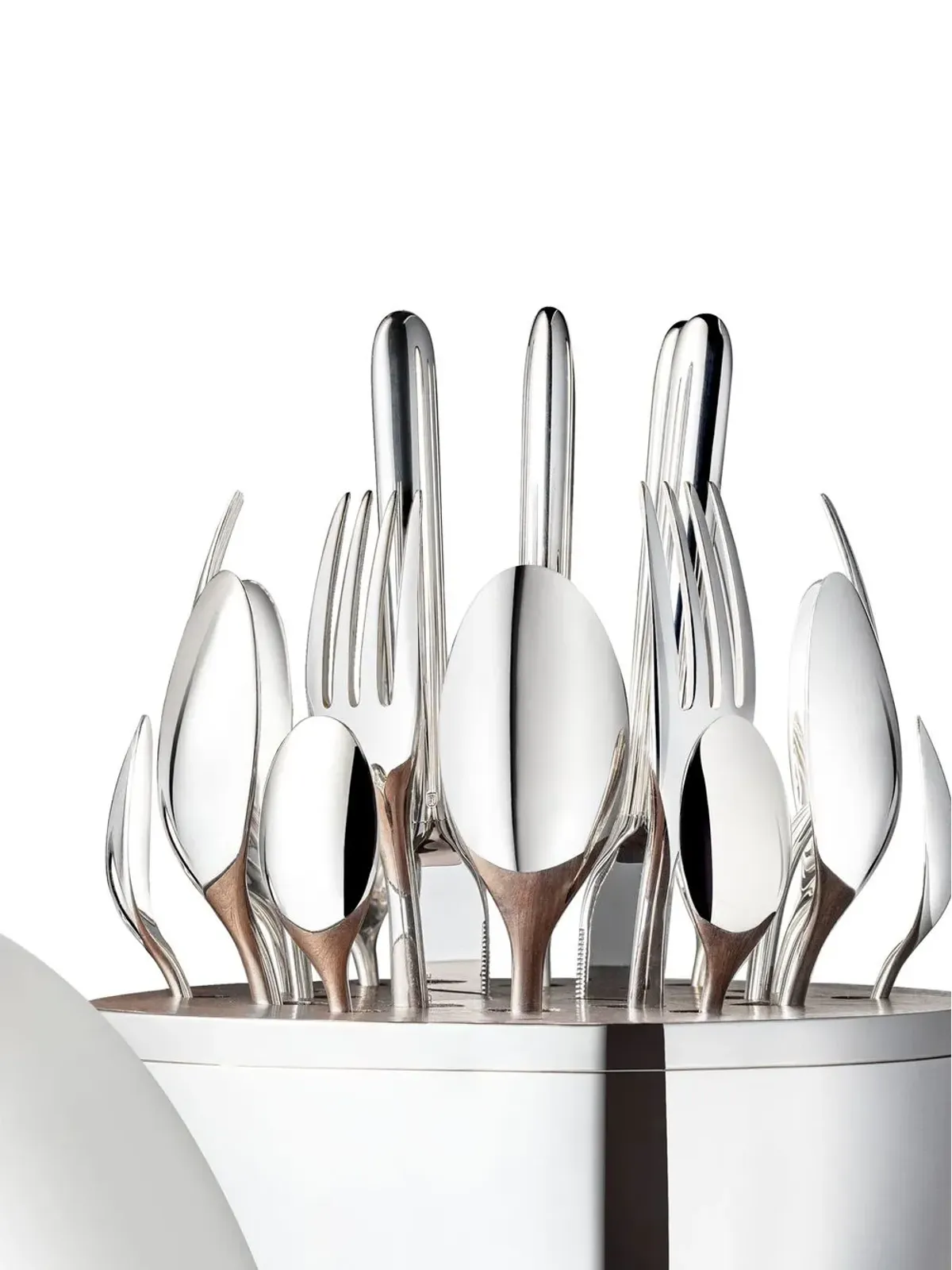 Christofle Mood Skyline Paris 24-piece flatware set - Silver - 画像3