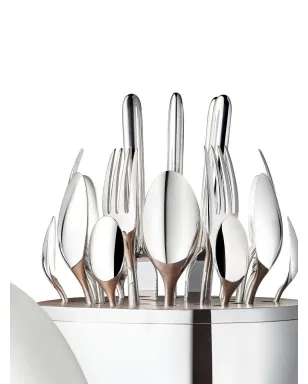 Christofle Mood Skyline Paris 24-piece flatware set - Silver - サムネイル3