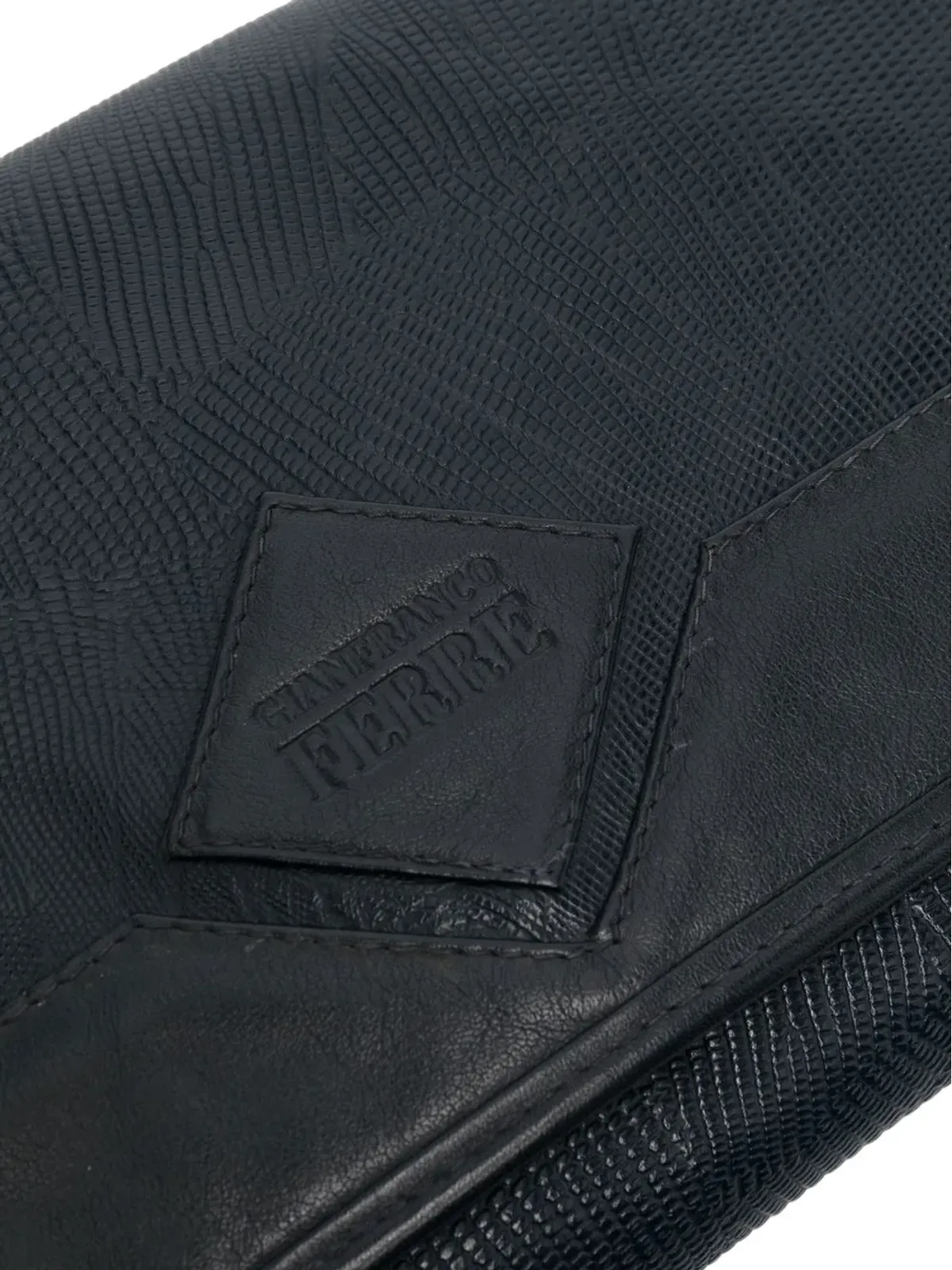Gianfranco Ferré Pre-Owned 1990s デボスドロゴ クラッチバッグ - ブルー - 画像4