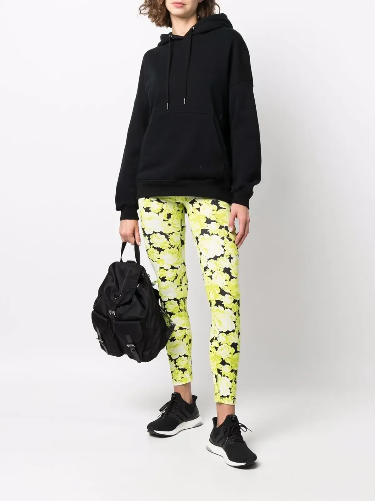 MSGM ハイウエスト花柄レギンス - 画像2