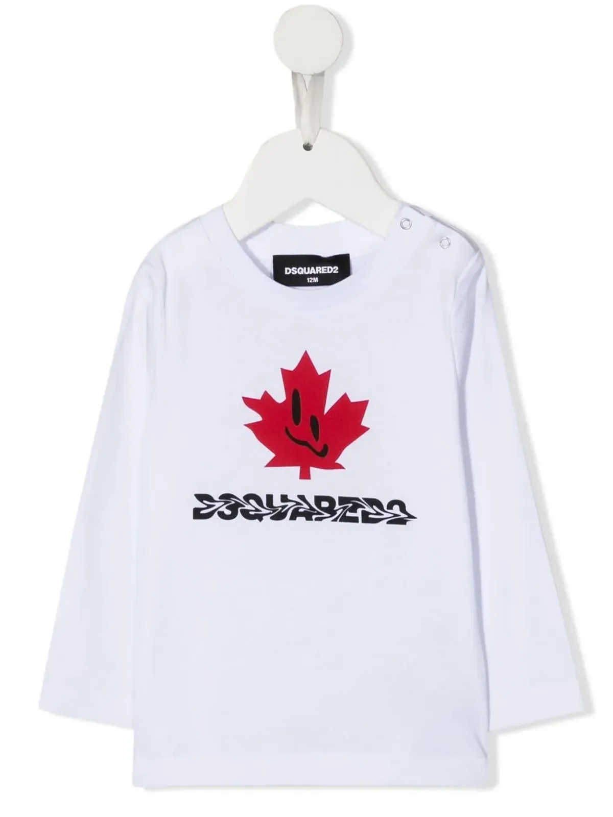 DSQUARED2 KIDS ロゴプリント長袖Tシャツ - 画像1