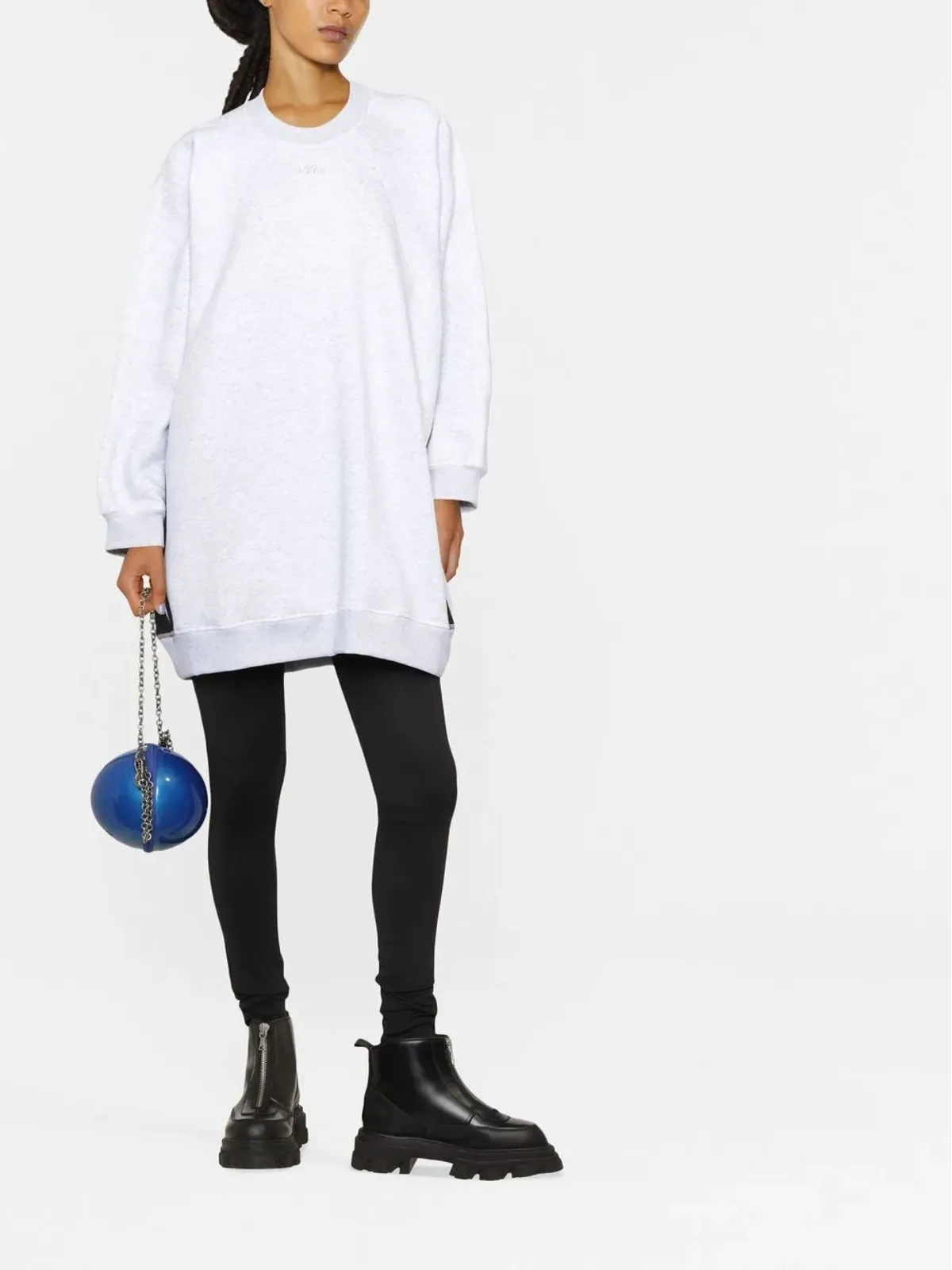 MSGM サイドストライプ オーバーサイズスウェット - 画像2