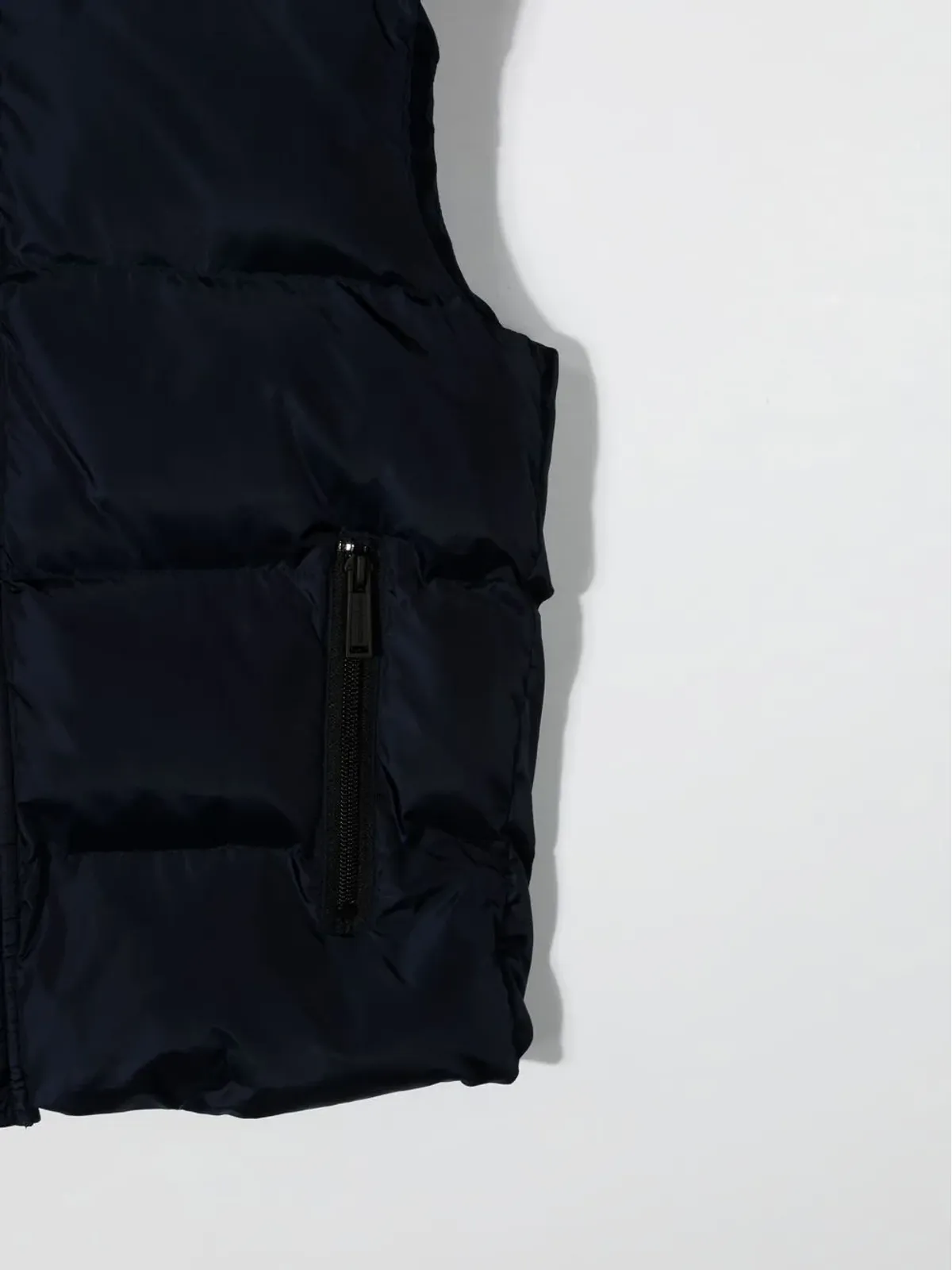 DSQUARED2 KIDS 後ろロゴ入りフード付きダウンジャケット - 画像3
