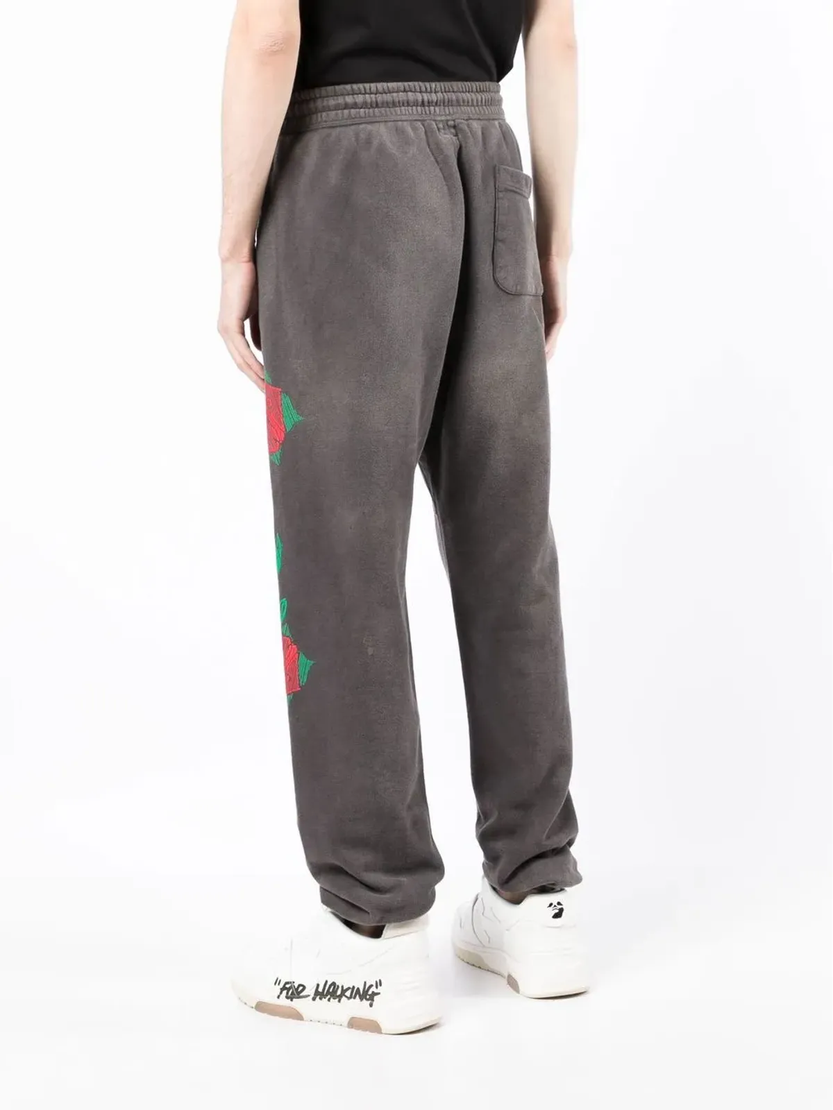 SAINT MXXXXXX x Vlone ロゴプリント ジョガーパンツ - 画像4