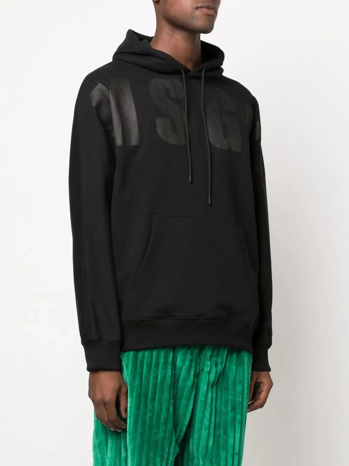 MSGM アップリケ ロゴ フーディー - 画像3