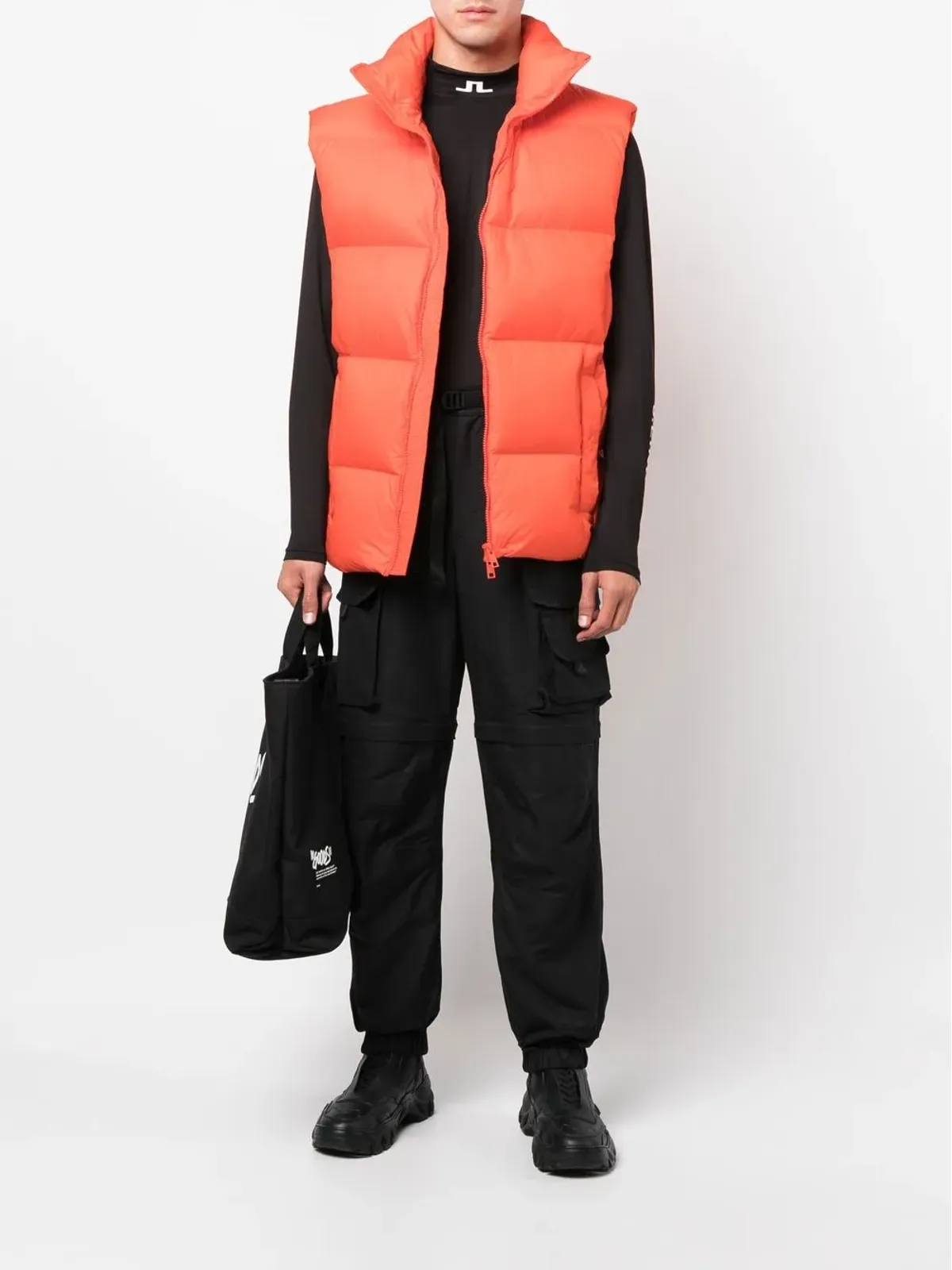 MSGM パッド入りジップジレ - 画像2