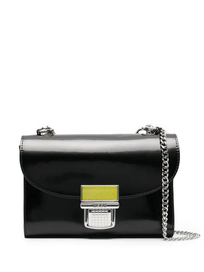 MSGM MSGM ブラッシュドフェイクレザー クロスボディバッグの商品画像